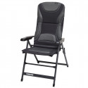 Fauteuil matelassé graphite