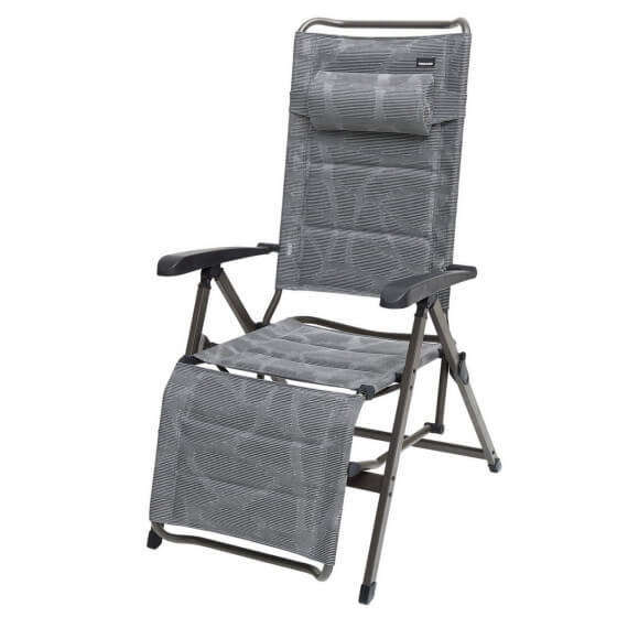 Fauteuil relax alu air matelassé écaille