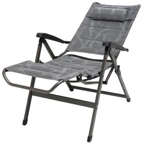 Fauteuil relax alu air matelassé écaille