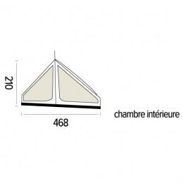 Tente intérieure Trigano Gobi 10 +