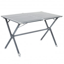 Aluminium table 115 cm