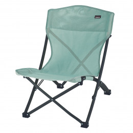 Chaise plage pliante Vert gris