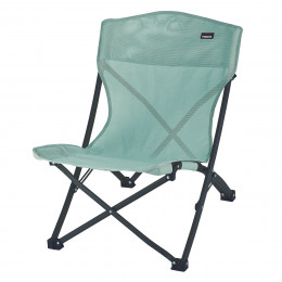 Grey / green folding beach chair