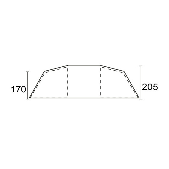 Tente camping 8 places Trigano BILBAO 8