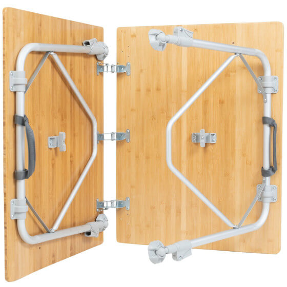 TABLE BAMBOU 2 PLIS VERSO