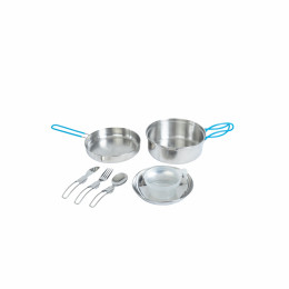 1-person stainless steel cookware