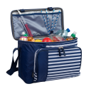 Sac glacière 22L marinière - TRIGANO ouverte