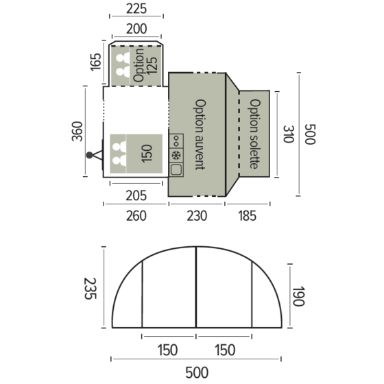 ITINÉA trailer tent - TRIGANO