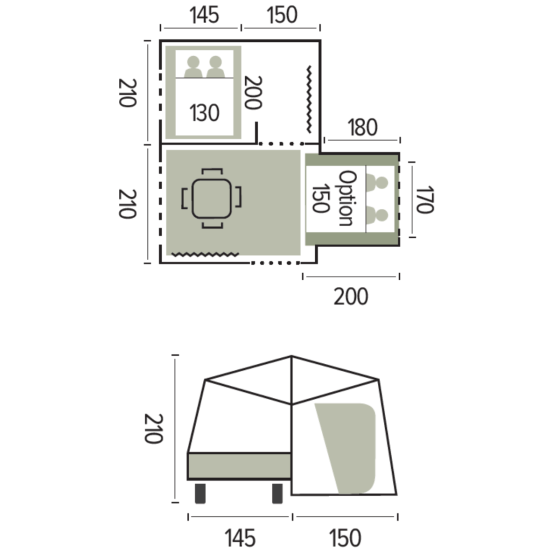SOLENA Trailer tent - RACLET SOLENA Trailer tent - RACLET