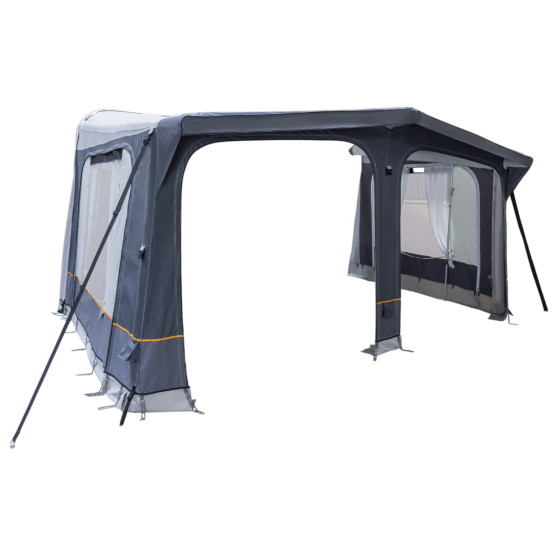 Auvent de caravane gonflable SUMBA facade ouverte