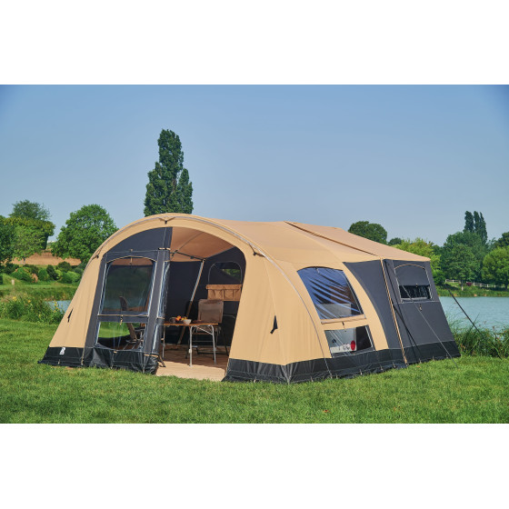 Caravane pliante Raclet SAFARI ouvert
