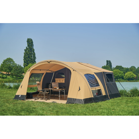 Caravane pliante Raclet SAFARI ouvert