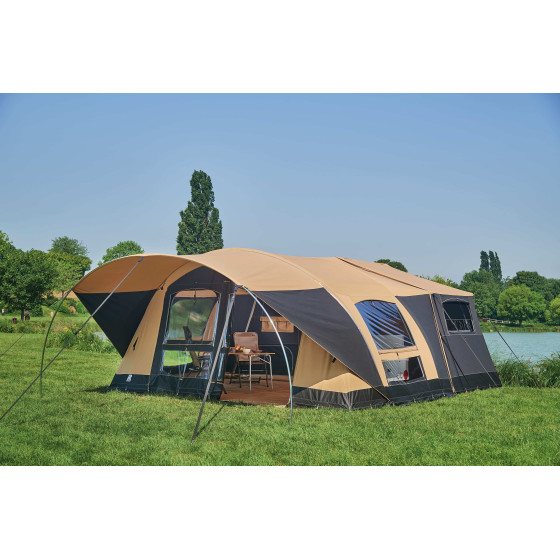Caravane pliante Raclet SAFARI ouvert