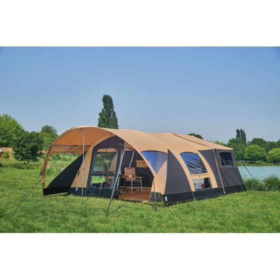 Caravane pliante Raclet SAFARI ouvert