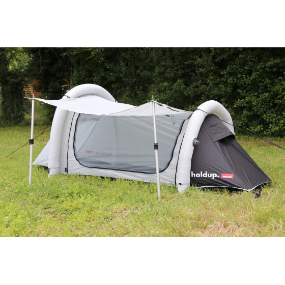 Tente gonflable 1 place HOLD UP auvent relevé