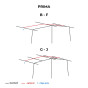 2.40 m PRIMA caravan awning - TRIGANO