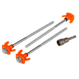 MALLETTE DE 20 PIQUETS A VISSER