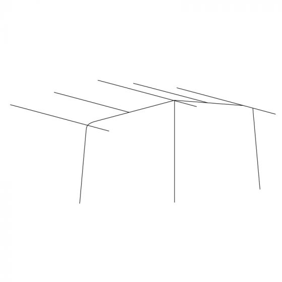 Auven de caravane OCEAN 2,50m