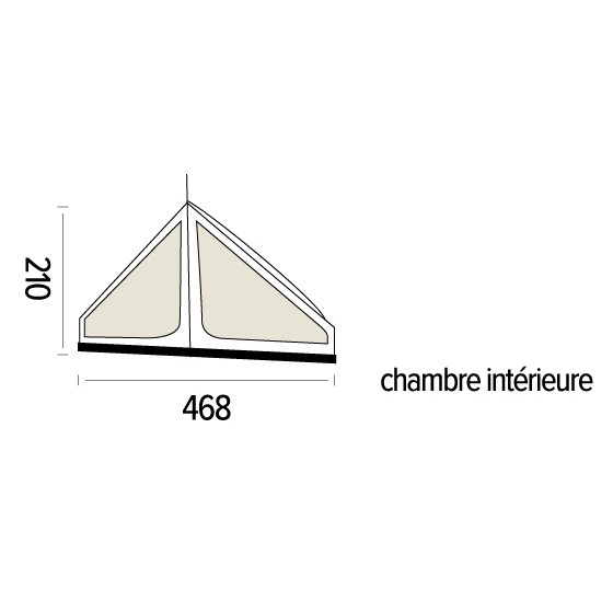 Tente intérieure Trigano Gobi 10 +