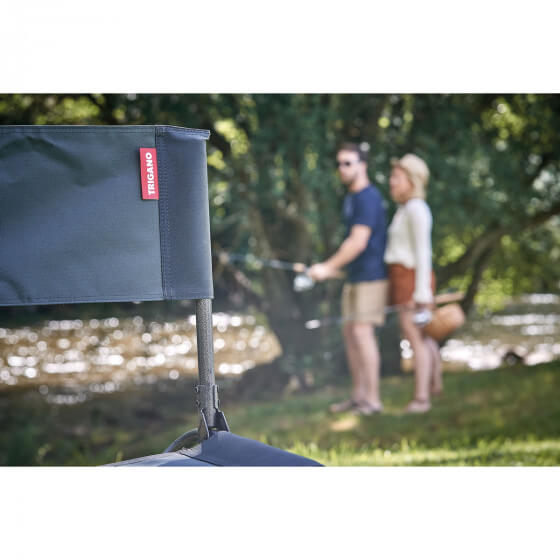 Chaise camping pliante gris/noir Chaise camping pliante gris/noir