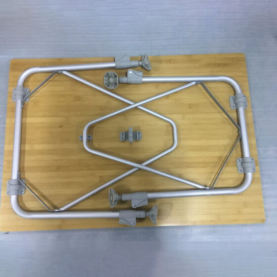 Table bambou plié Trigano