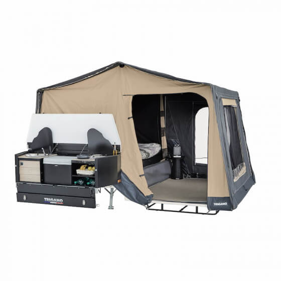 Caravane pliante itinéa 2023 - caisse