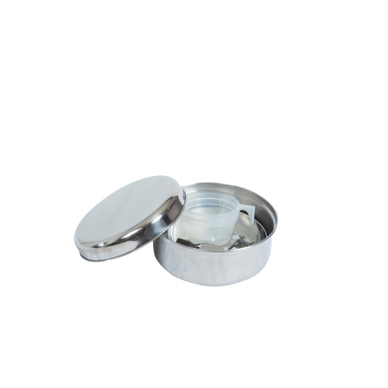 popote inox ouverte