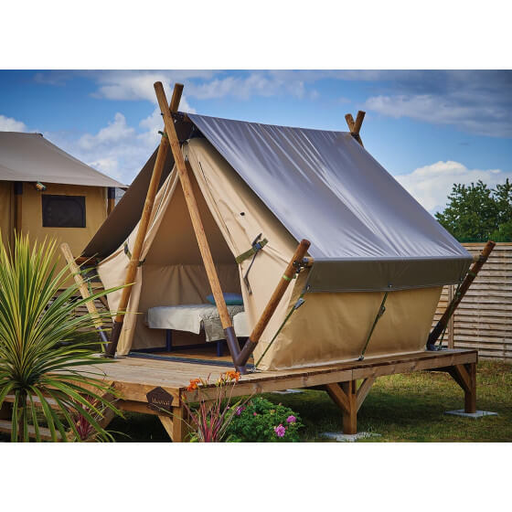 Tente Lodge 2 places Moorea Trigano profil droit