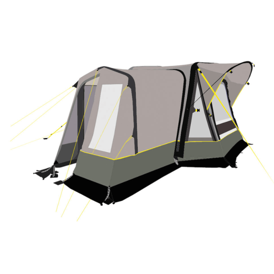 Annexe auvent de camping-car gonflable PHUKET