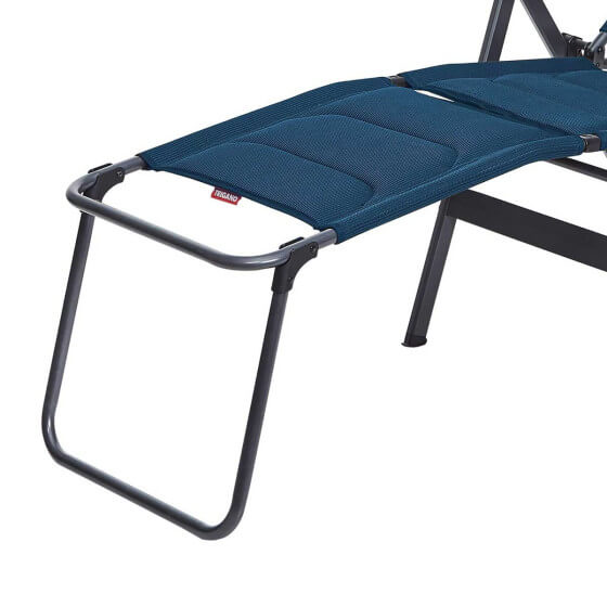 Repose pied du fauteuil camping premium dark blue
