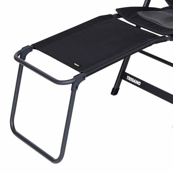 Repose-pied du fauteuil camping GRAPHITE matelassé