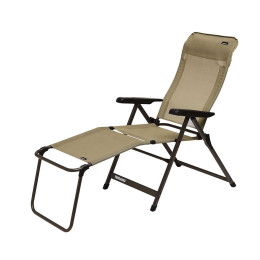 Pack fauteuil camping MOKA dossier haut + repose pied