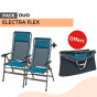 Pack 2 fauteuils ELECTRA Flex + housse