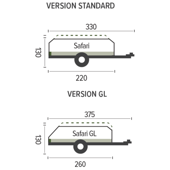 Caravane pliante Raclet Safari