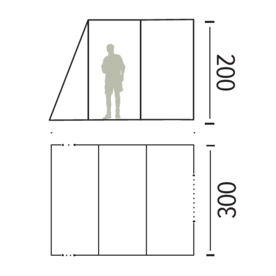 Auvent de fourgon BIVOUAC CAR Auvent de fourgon BIVOUAC CAR