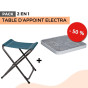 Pack Table d'appoint ELECTRA - gris
