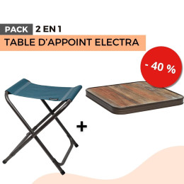 Pack Table d'appoint ELECTRA - bois flotté