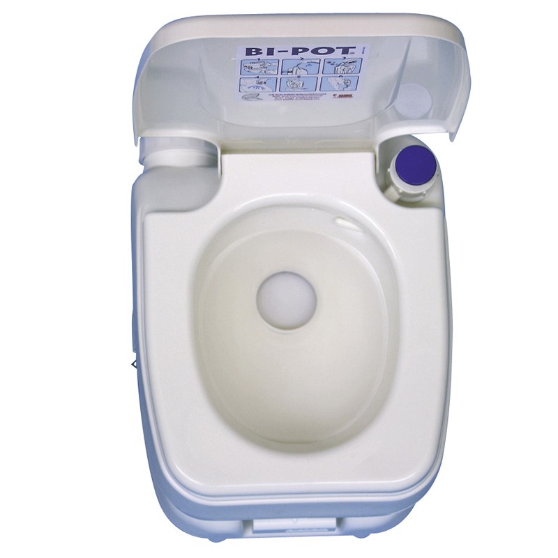 Wc Chimique Portable Toilette Seche - 20l En Hdpe Camping, Charge Max. :  200 Kg Vert - Toute l'offre WC BUT