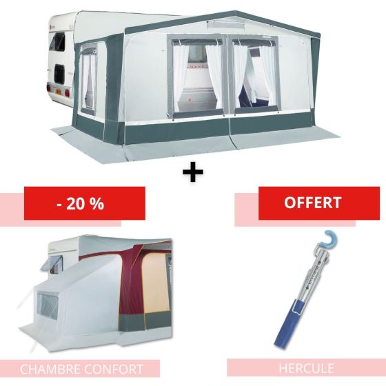 Pack auvent MONTREUX 2,50m - Espace nuit premium