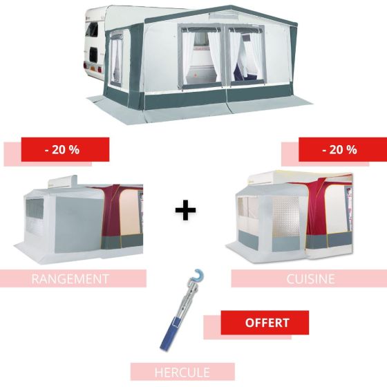 Pack auvent MONTREUX 3m - Maxi espace