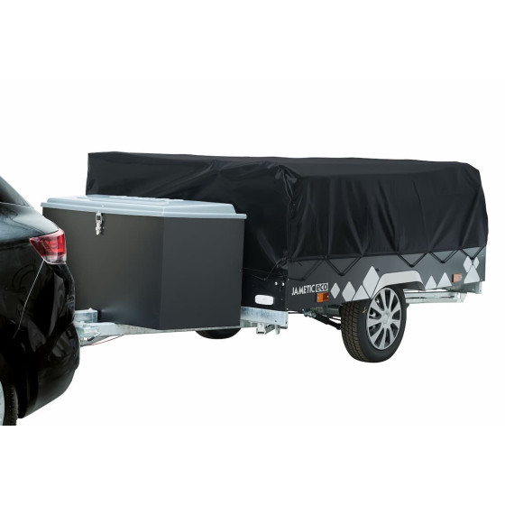 Caravane pliante JAMET Eco - coffre sur flèche Caravane pliante JAMET Eco - coffre sur flèche