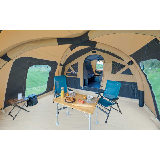 Caravane pliante Raclet SEQUOIA  - armature gonflable - intérieur