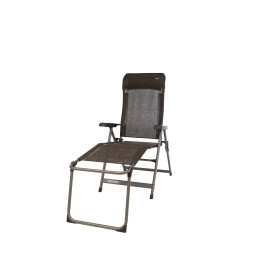 fauteuil alu dossier haut slim cuivre face