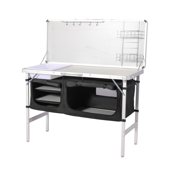 meuble de cuisine pliant trigano