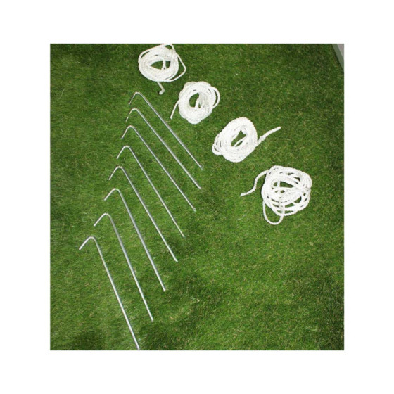 STAND PLUME 3X3 - COMPLET piquets et attaches