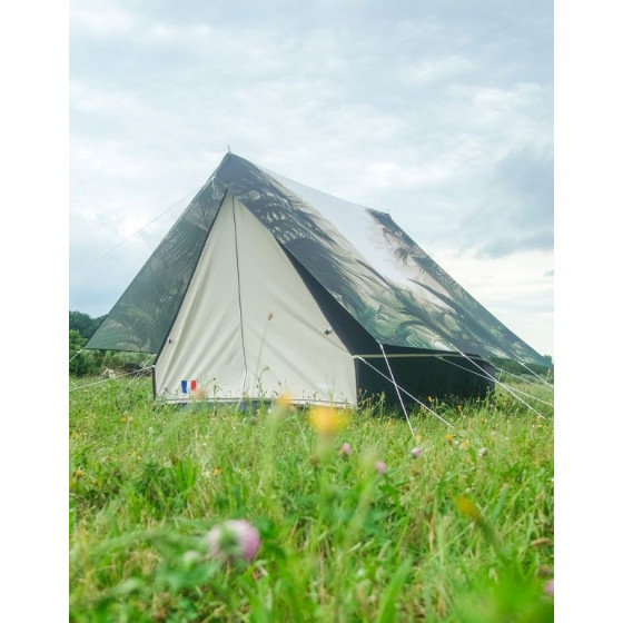 Tente Canadienne 3 Places TENT&MOI jungle