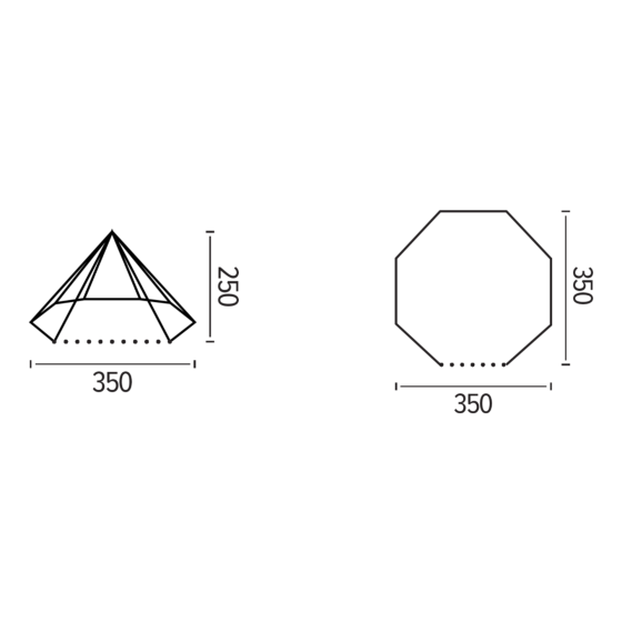 Tipi camping CHEROKEE 350 - TRIGANO