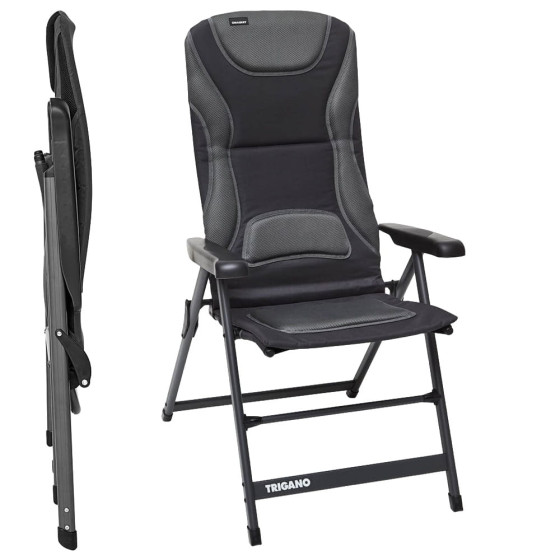 Fauteuil camping matelassé
