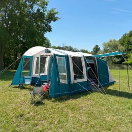 Tente camping gonflable 6 places BILBAO AIR 6 TRIGANO