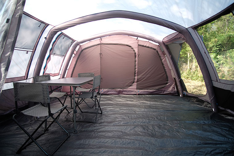 interieur tente camping